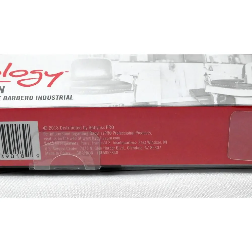 BaByliss Pro Barberology Industrial Barber Apron BBAPRON Black NEW